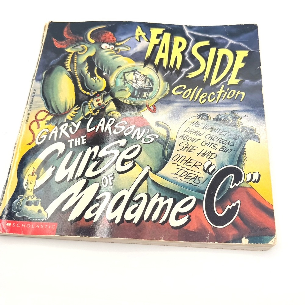 Gary Larson The Far Side The Curse of Madame C Scholastic Paperback 1995 Fair